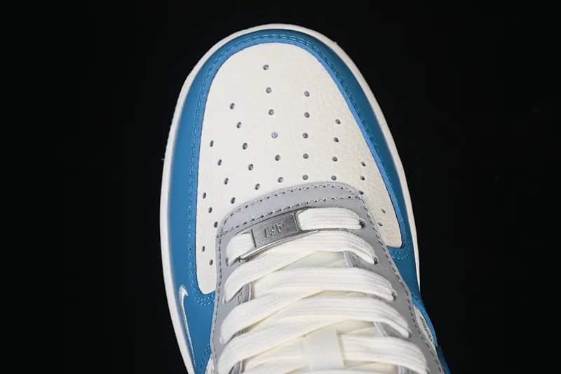 All categories Nk Air Force 1 Air Force series Nk Air Force 1 Low Air Force low-top Nike Air Force 1'07 Low Stusi co-branded milk white blue gray Air Force 1 low-top casual sneakers XD2588-607